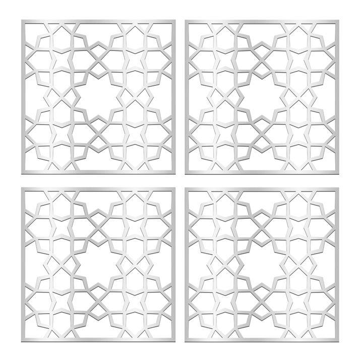 تایل سقفی آسمان مجازی بنی دکو مدل MC07 اندازه 60x60 سانتی متر بسته 4 عددی